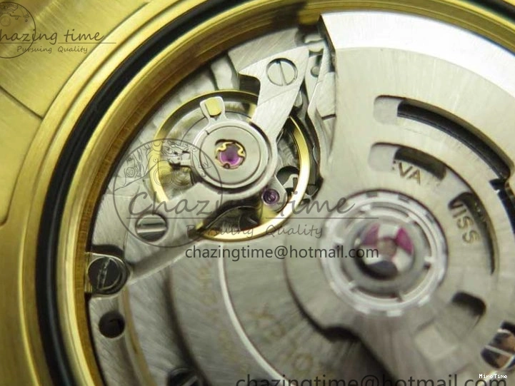 MiroTime 1223 Unisex Submariner 41mm 126618 LB YG EWF Blue Dial on YG Bracelet A 2615